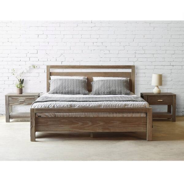 Grain Wood Furniture Queen Size Solid Wood Loft Platform Bed Overstock 10528617 Skip to the end of the images gallery. grain wood furniture