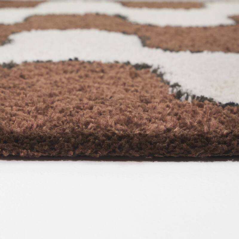 William Squiggle Shag Area Rug