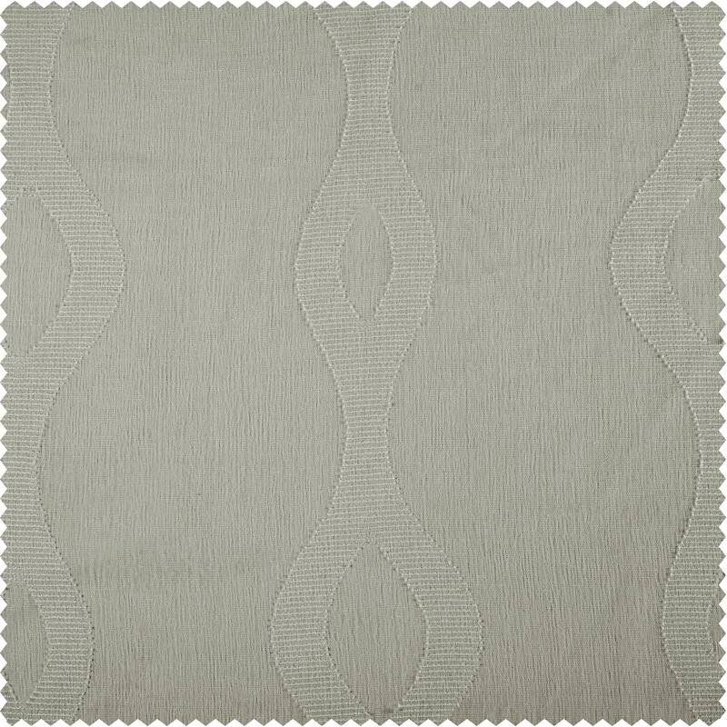 Exclusive Fabrics Vega Patterned Linen Sheer Curtain (1 Panel)