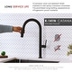 preview thumbnail 32 of 71, Single Handle Pull-Down Sprayer Kitchen Faucet K-141 - Height: 17.25" Spout H: 9" Spout R: 9"