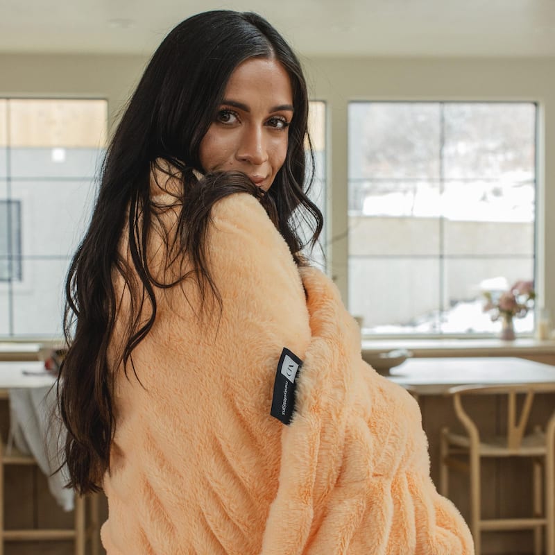 Minky Designs Luxuriously Soft Chic Minky Faux Fur Blankets