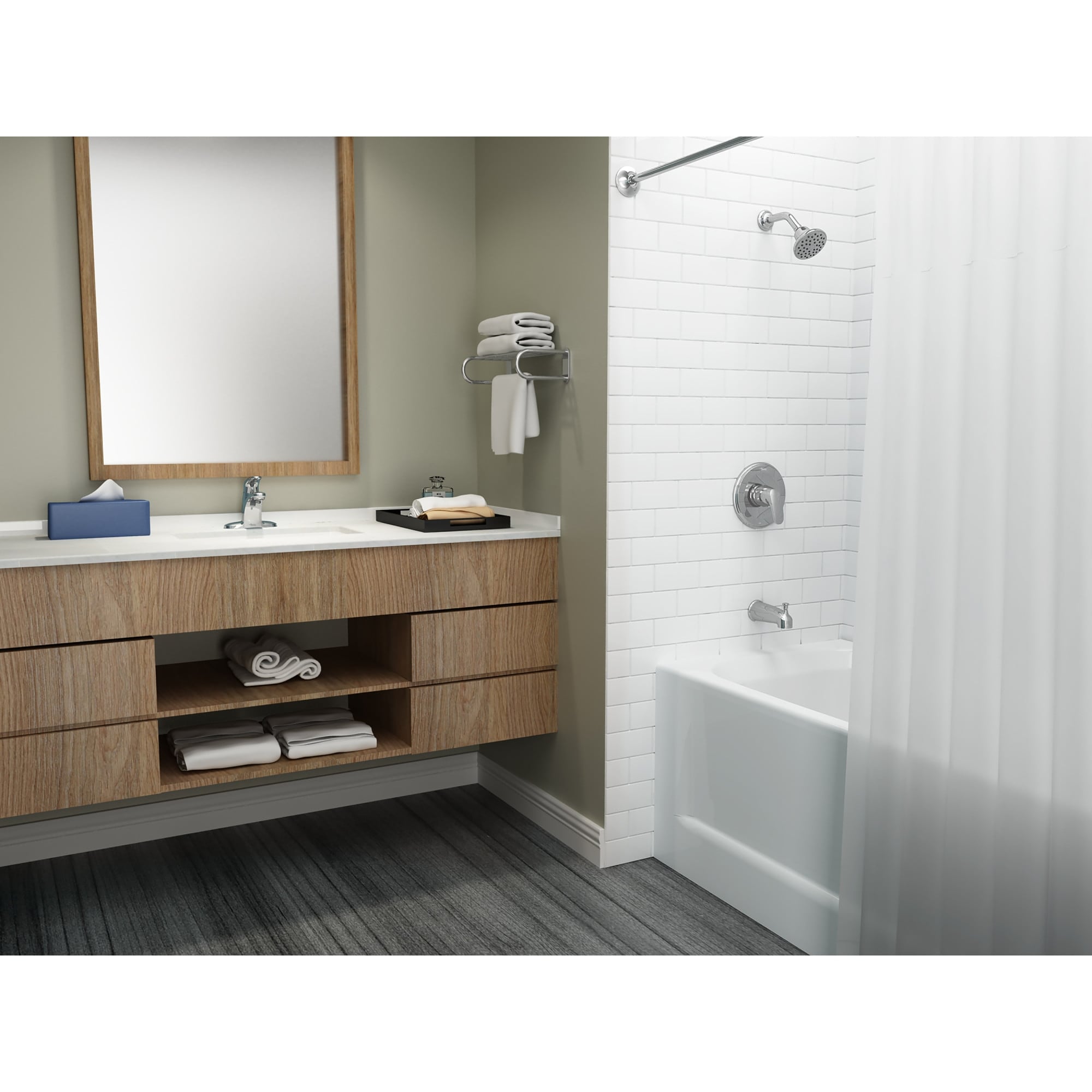 American Standard 7075 000 Colony Pro Centerset Single Handle Bathroom Overstock 16308670