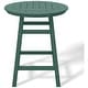 preview thumbnail 60 of 111, Polytrends Laguna Hdpe All Weather Outdoor Patio 35" Round Counter Table