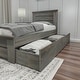 preview thumbnail 11 of 11, Max and Lily Farmhouse Twin Bed with Panel Headboard and Storage Drawers