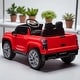 preview thumbnail 17 of 41, 24V Kids Ride On Chevrolet Silverado Truck with Remote Control, LED Lights, Bluetooth, MP3, USB, Music & Slow Start for Ages 2-5