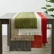 preview thumbnail 42 of 73, DII Variegated Taupe Fringe Table Runner 13x72