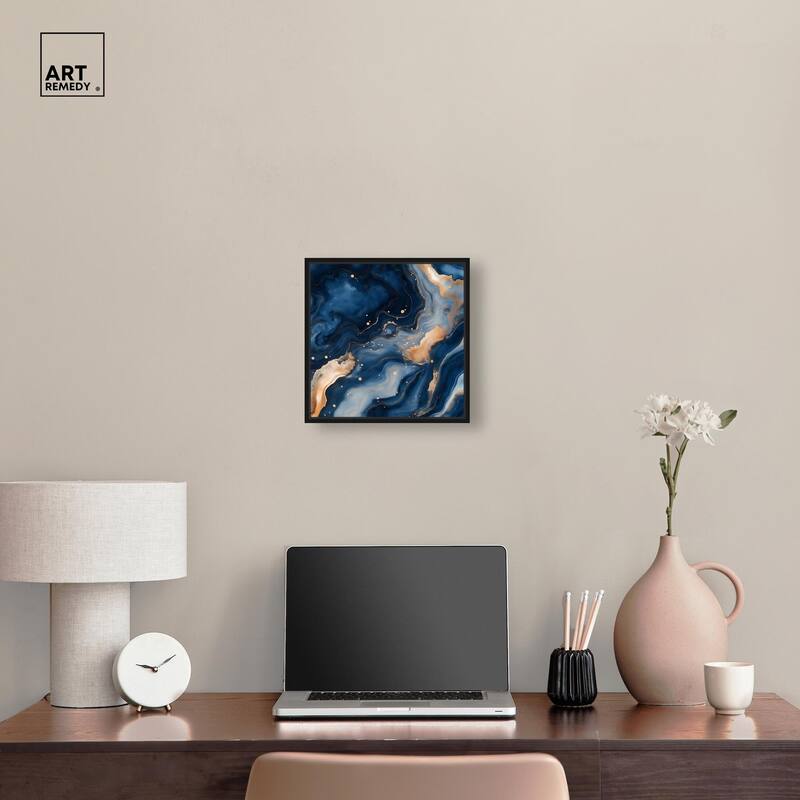 Deep Sea Geode III Canvas by Art Remedy