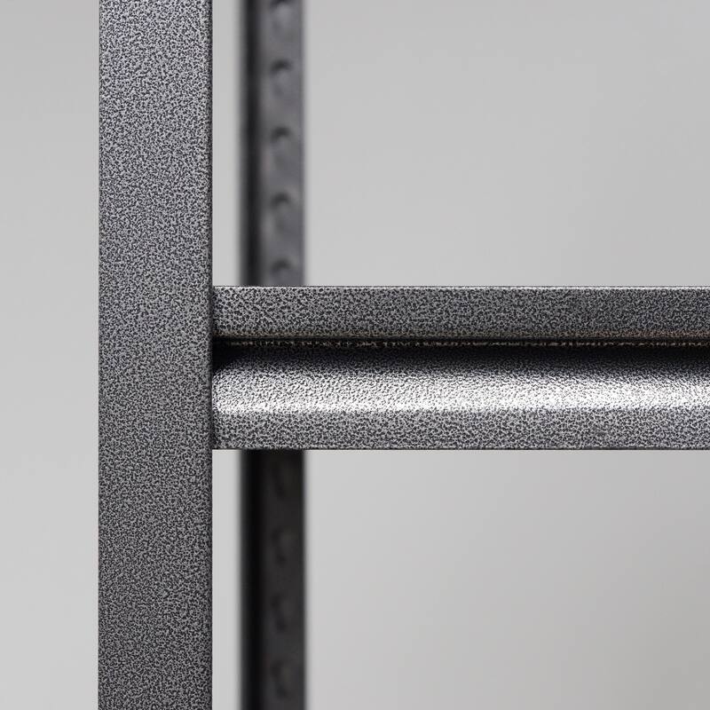 63"H 5 Tier Metal Shelves,2000LBS Heavy Duty Storage Shelves Adjustable Garage Shelf Unit Storage Utility Rack