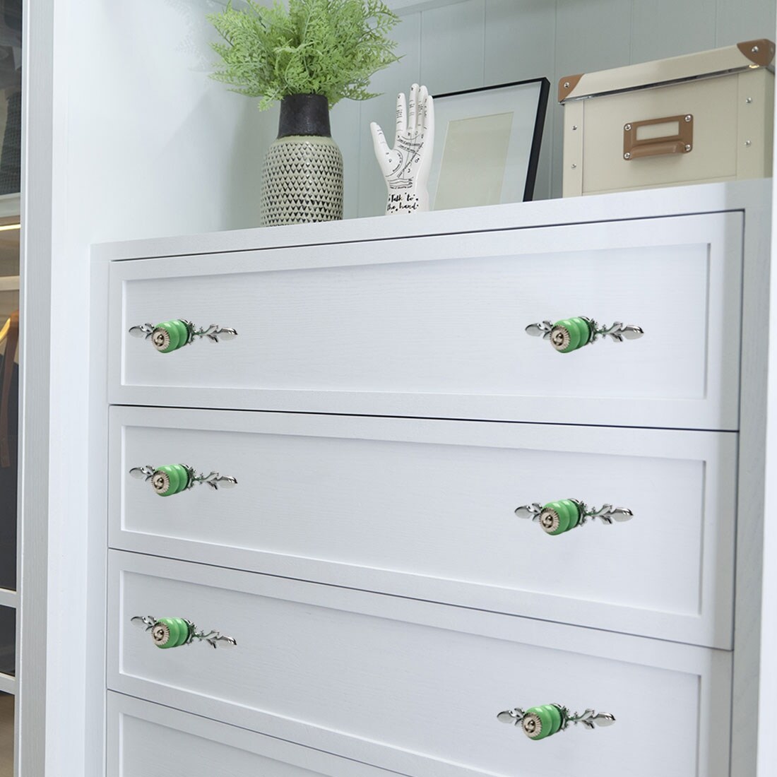 Shop Ceramic Knobs Pull Handle Wardrobe Drawer Cupboard Cabinet