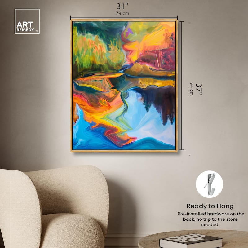 Aurora's Embrace Canvas by Art Remedy