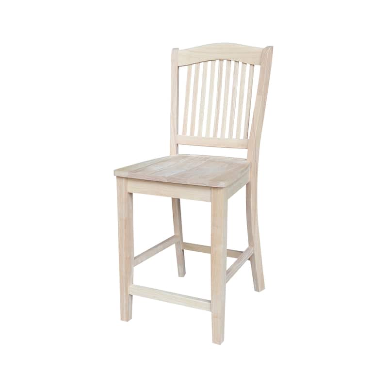 Stafford Solid Wood Counter Height stool - 24"