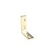 preview thumbnail 1 of 0, Hardware Resources 1-1/2 Inch Angled Corner Bracket - Single