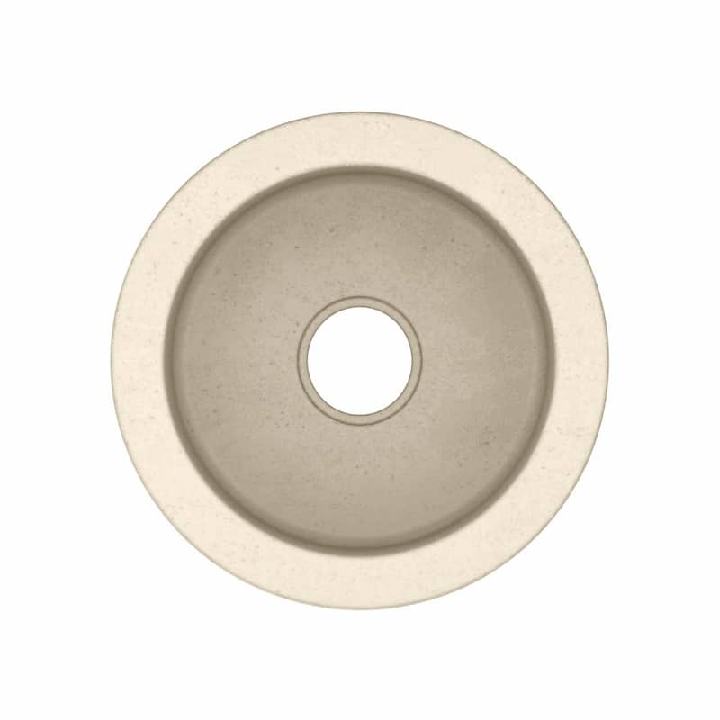 Olivos Handcrafted NativeStone Concrete Bar/ Prep Sink - 16" x 8"