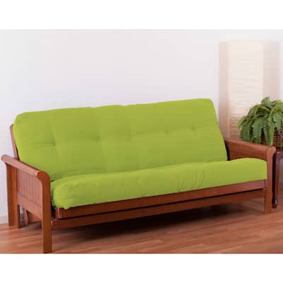 8-inch Thick Twill Futon Mattress (Twin, Full, or Queen)