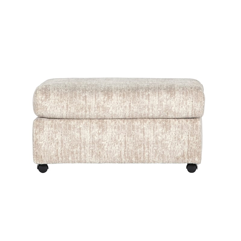 Roundhill Furniture Nason Wide Wale Corduroy Cuddle Chair and Ottoman Set
