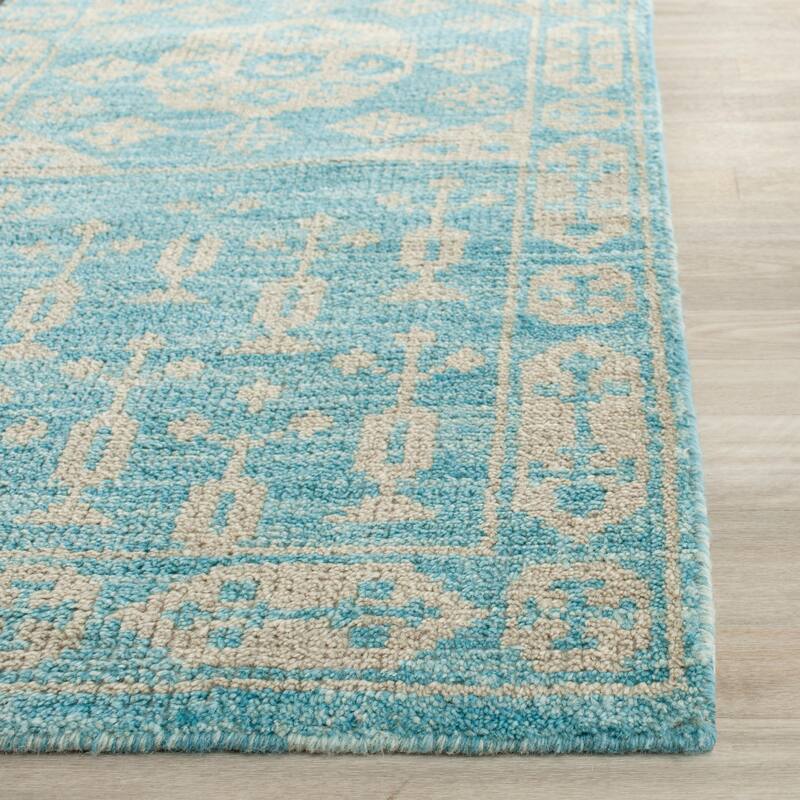 SAFAVIEH Hand-knotted Kenya Ma'Anit Southwestern Tribal Wool Rug