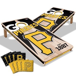 Pittsburgh Pirates MLB 2x4 Cornhole Board Set