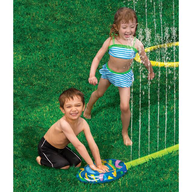Banzai Splash 'N Slide Sprinkler Park Play Sprinklers 57 Years Overstock.ca