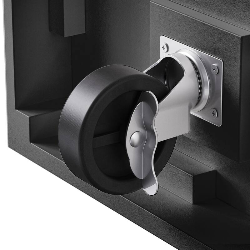 54 Inch Kitchen Island with Rubber Wood Drop Leaf and Rolling Cart Storage