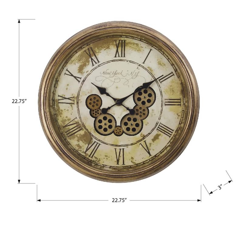 23" Round Wall Clock