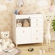 preview thumbnail 2 of 33, Versatile Nursery Changing Station with Ample Storage - White Dresser