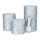 preview thumbnail 8 of 29, Resin Traditional Flameless Candle (Set of 3) - S/3 6"4"3"H