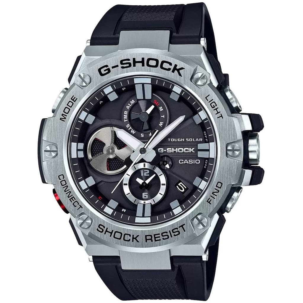 Casio Men's G-Shock GST-B100 Series Black Dial Watch - GSTB100-1A - One Size