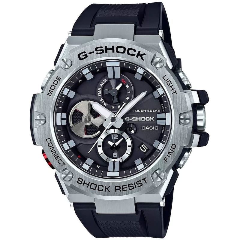 Casio Men's G-Shock GST-B100 Series Black Dial Watch - GSTB100-1A - One Size
