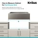 preview thumbnail 9 of 12, KRAUS Standart PRO Stainless Steel 30 in 1-Bowl Farmhouse Kitchen Sink