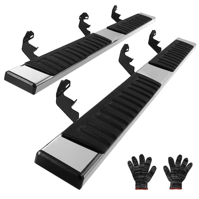 Running Boards, 6" Step Bars Compatible with 2009-2018 Dodge Ram 1500/2010-2023 Ram 2500/3500 Crew Cab
