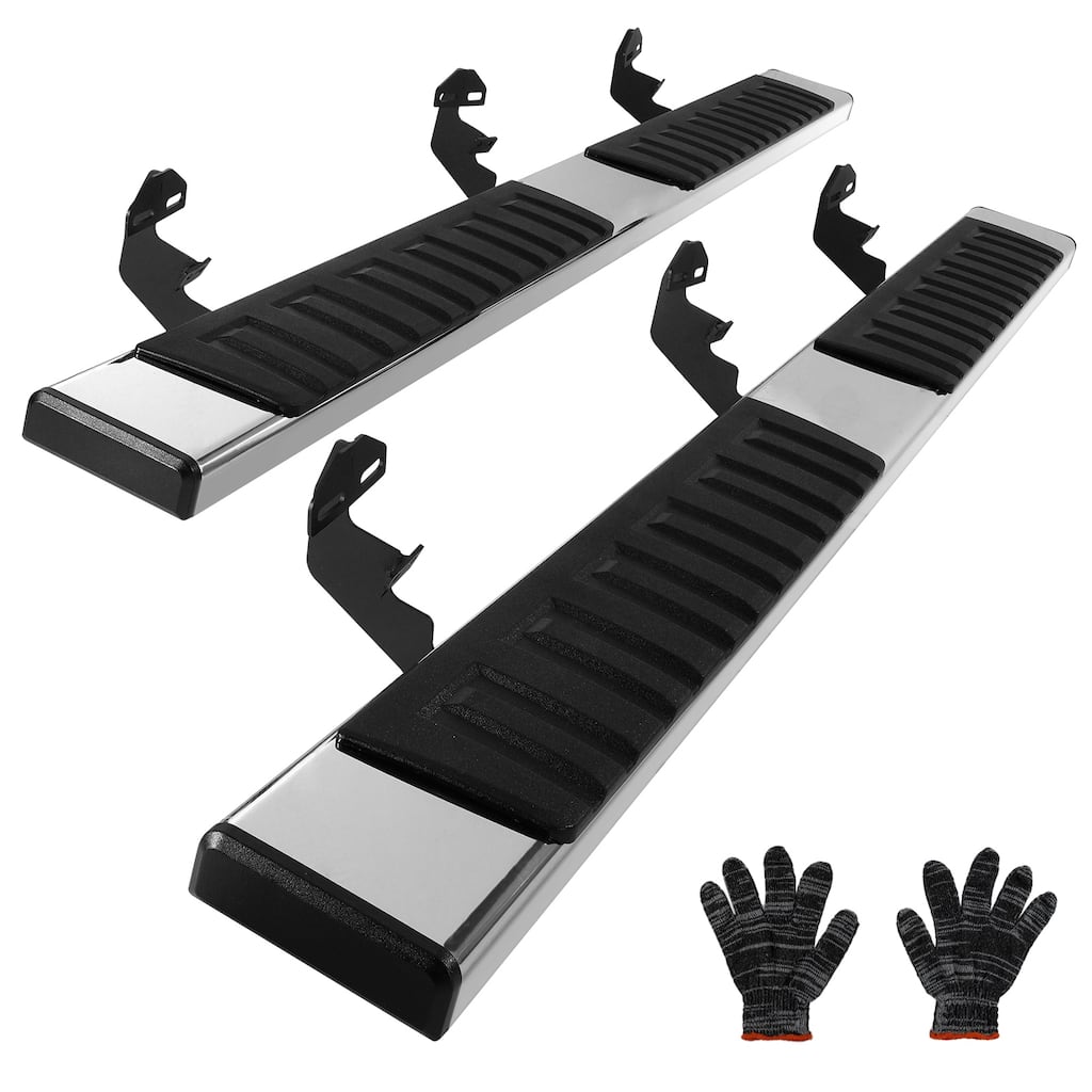 Running Boards, 6" Step Bars Compatible with 2009-2018 Dodge Ram 1500/2010-2023 Ram 2500/3500 Crew Cab