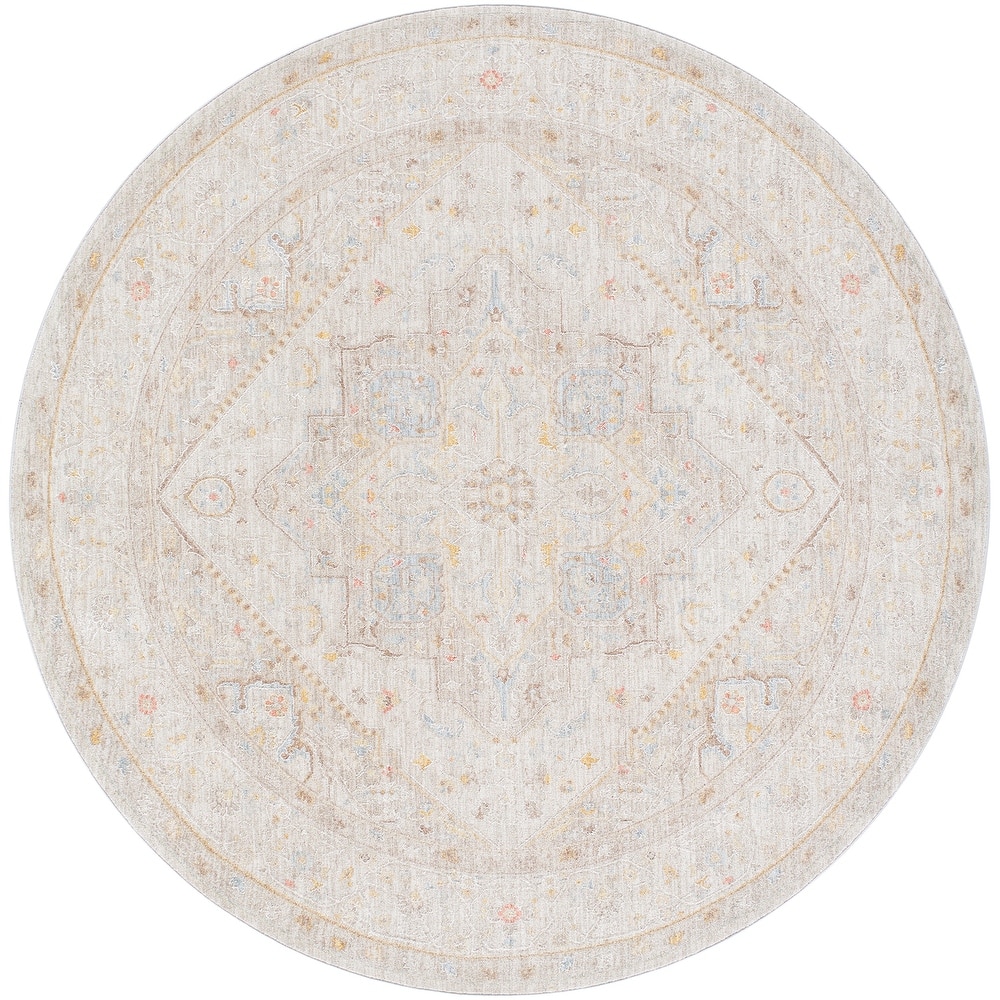 Livabliss Traditional Avant Garde Medallion Area Rug