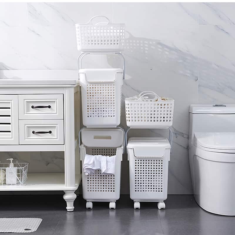 HANAMYA Laundry Hamper and Basket Set