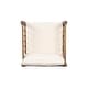 preview thumbnail 29 of 36, Christopher Knight Home Darla 4 Piece Outdoor Sleek Acacia Wood Seating Set with Water-Resistant Cushion