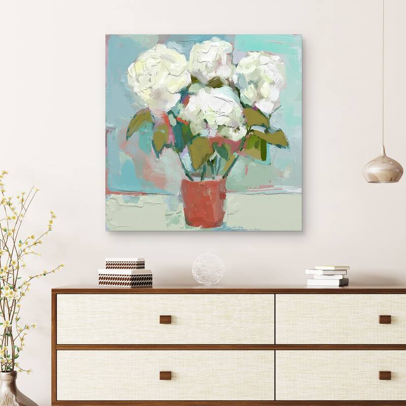 Petal Panache I by Studio Arts Canvas Art Print