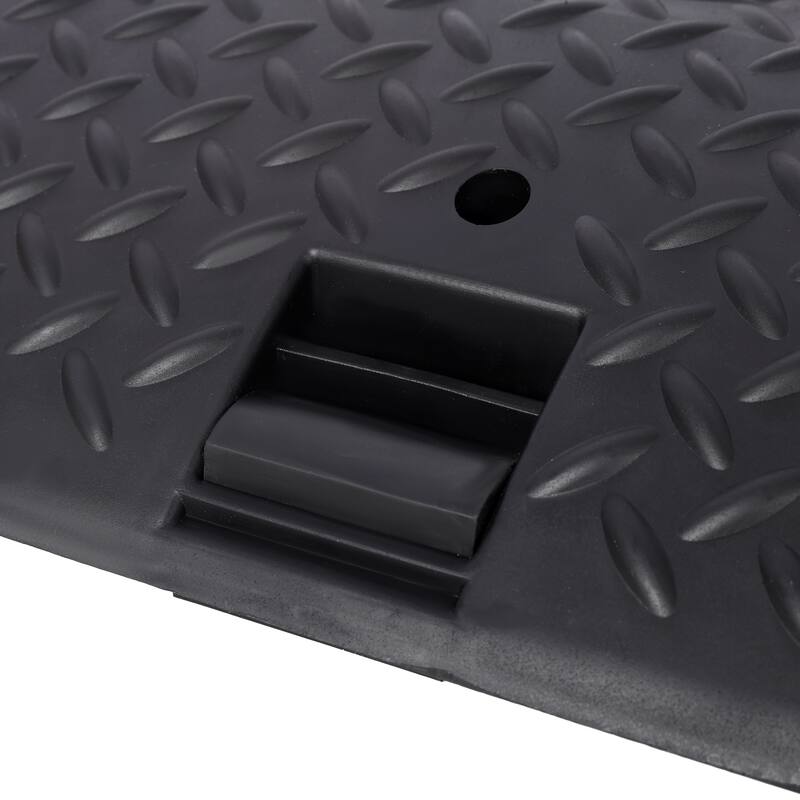 Anmytek Heavy Duty Plastic Car Ramps for Oil Change Vehicle Service Repair Garage Workshop Safety