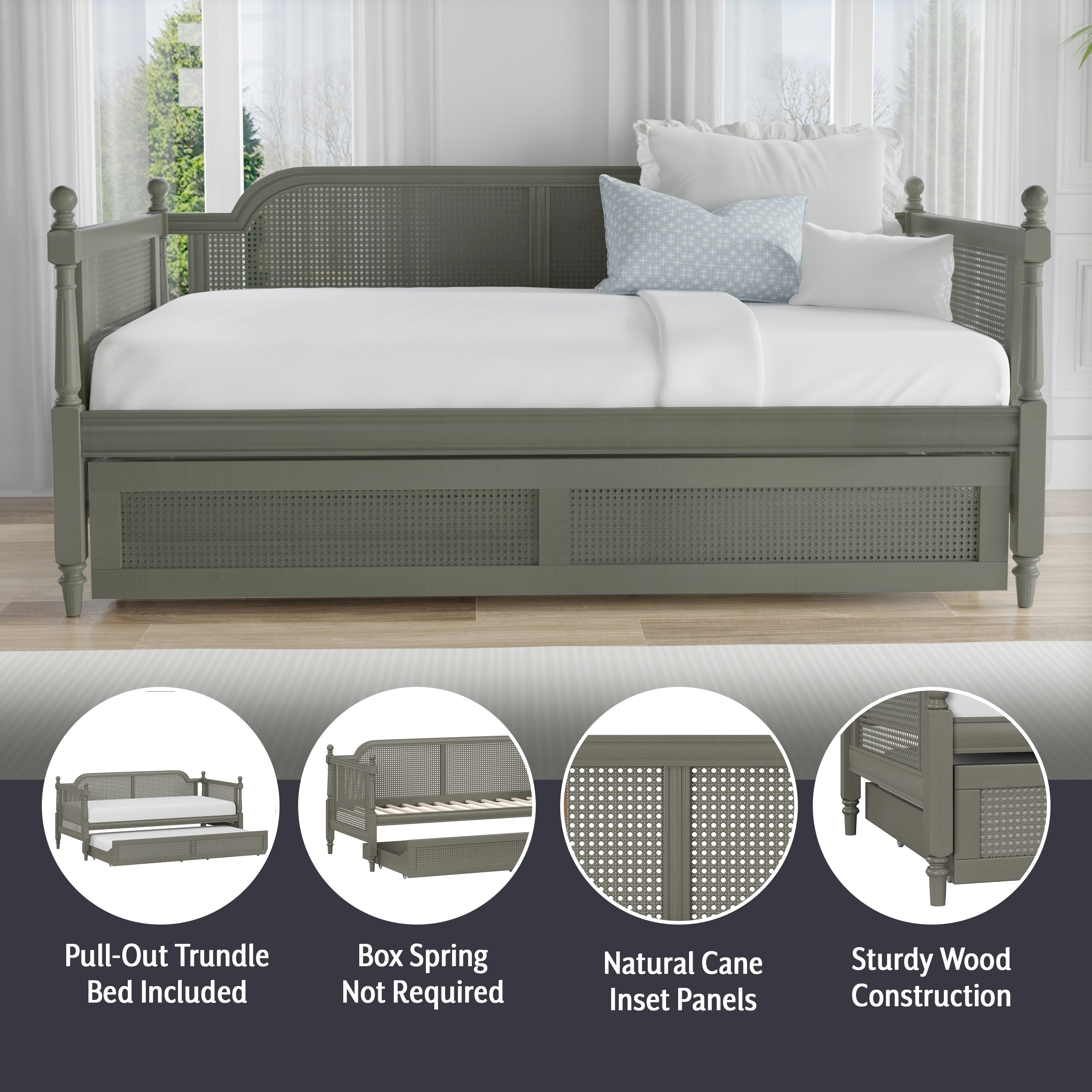 Hillsdale furniture melanie on sale daybed with trundle