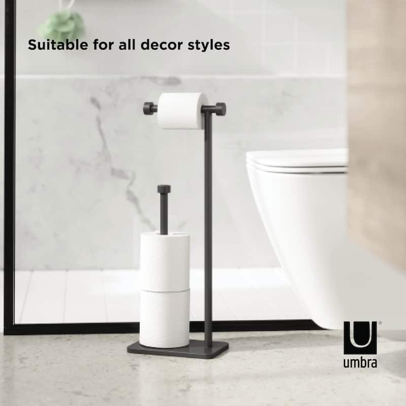 Umbra Cappa Toilet Paper Holder & Reserve
