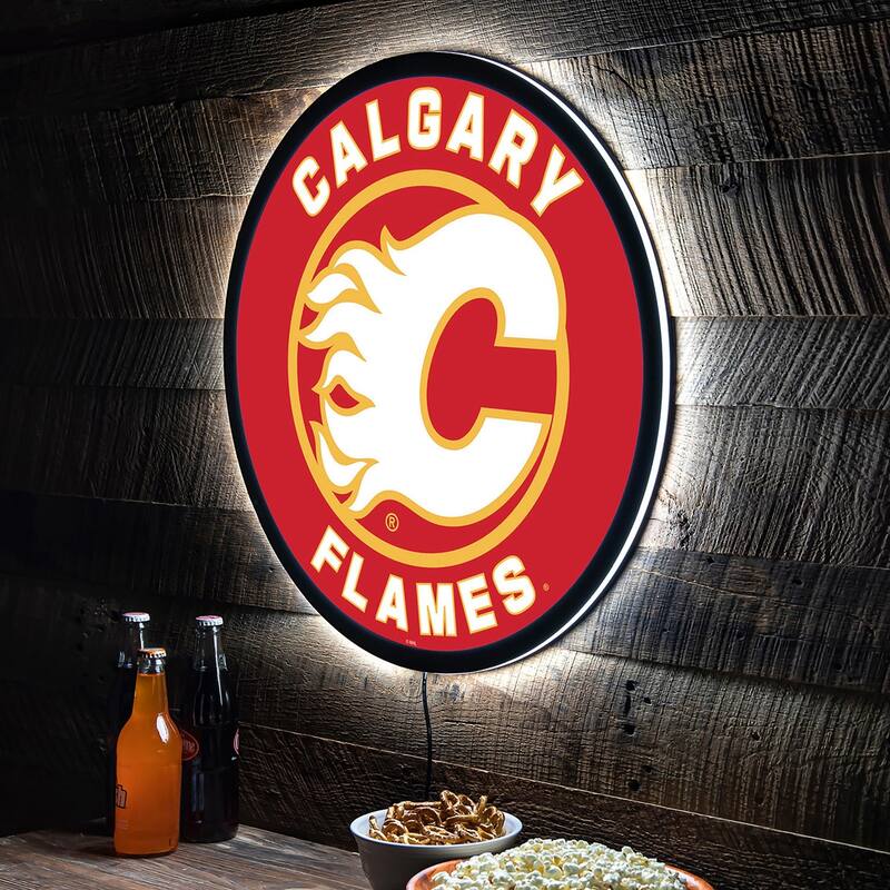 Calgary Flames LED Lighted Sign