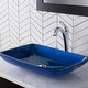 preview thumbnail 30 of 35, Kraus Glass Vessel Sink, Bathroom Faucet, Mounting Ring