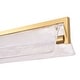 preview thumbnail 7 of 8, Varaluz Mingle 2-Light Linear Pendant - Satin Brass