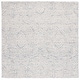 preview thumbnail 94 of 96, SAFAVIEH Handmade Metro Lorenzina French Country Wool Rug 6' Square - Light Blue/Ivory - Square