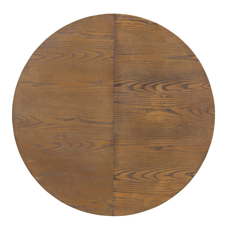 Extendable Table with a 16-inch Leaf and 4 Upholstered Chairs