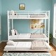 preview thumbnail 2 of 18, Sturdy Metal Twin Bunk Bed, Noise Reduced with Safety Guardrail