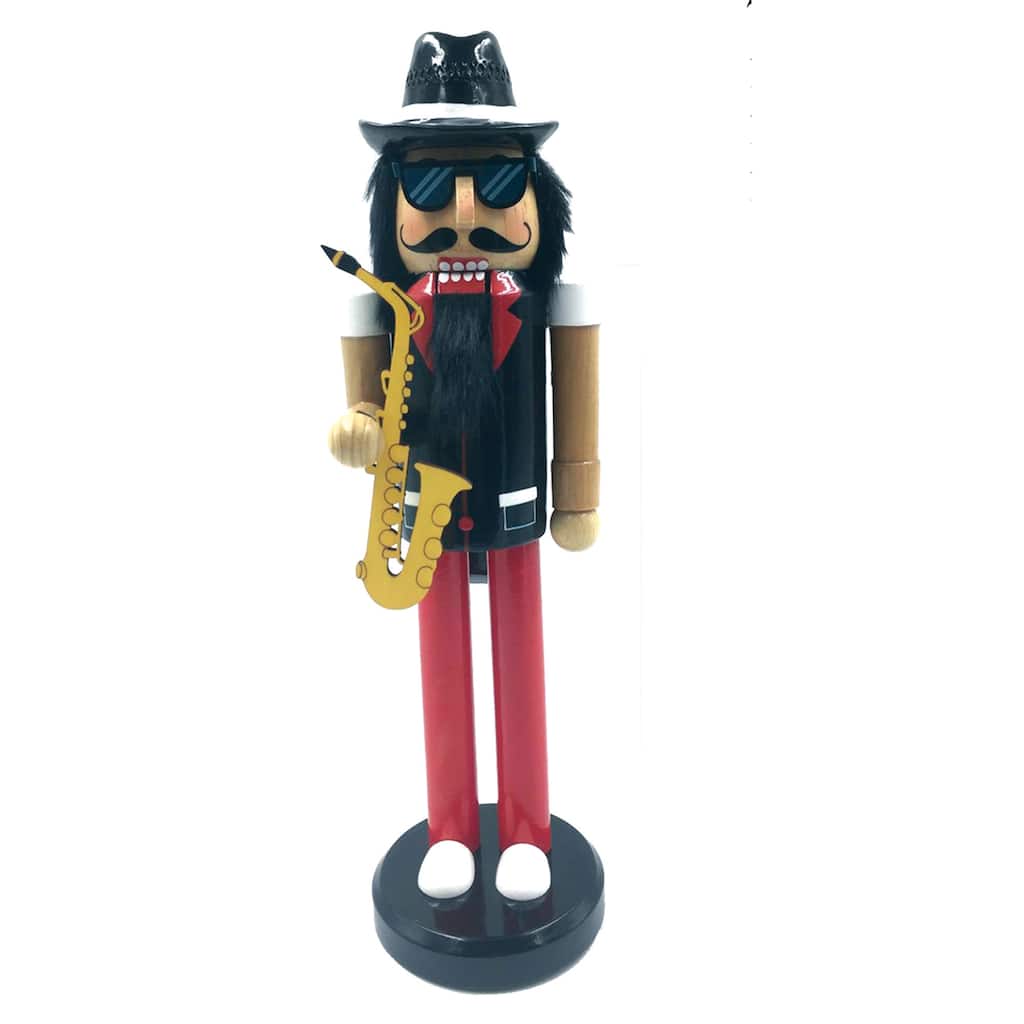 14 inch Jazz Nutcracker - navy
