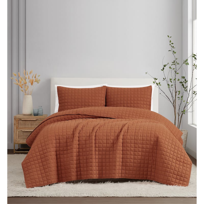 Brooklyn Loom Flax Linen Quilt Set