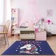 Jojo Siwa Unicorn Area Rug (4'6"x6'6") by Gertmenian - 4 ...