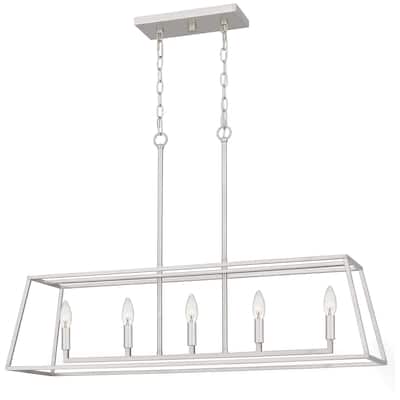 Prescott Five Light Island Chandelier