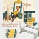 preview thumbnail 15 of 74, Freestanding Bus Toy with Slide and Swing - Indoor and Outdoor Playset for Toddlers with Basketball Hoop
