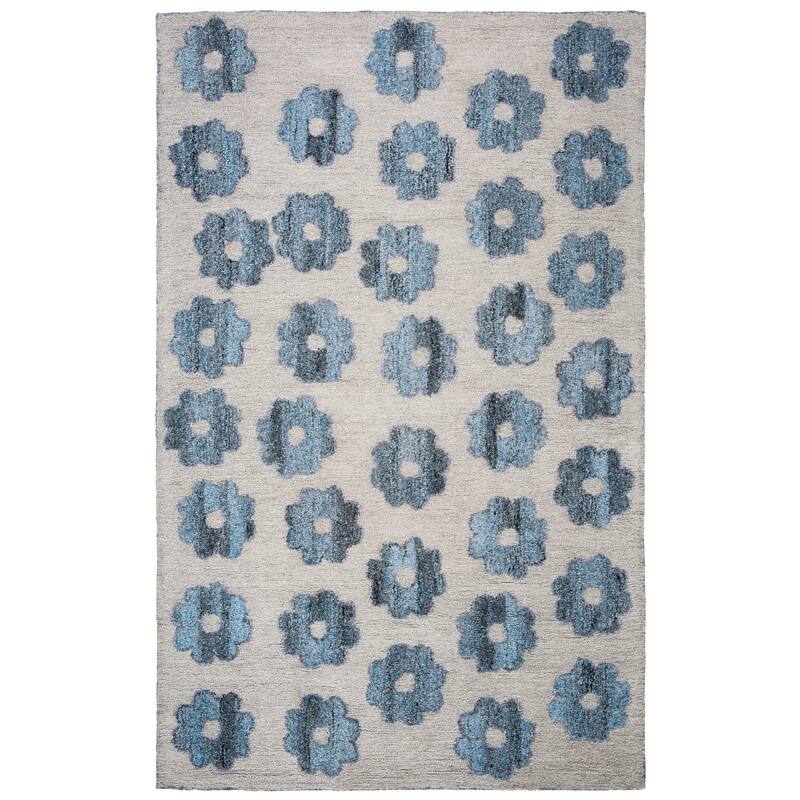 SAFAVIEH Handmade Abstract Vistiana Floral Wool Rug